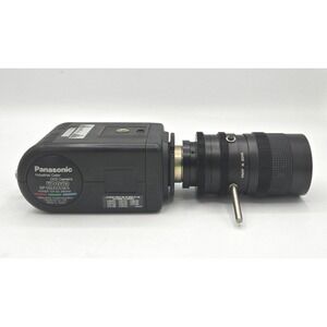 Panasonic GP-KR212 Industrial Color CCD 9" Camera with Toyo Optics Zoom Lens